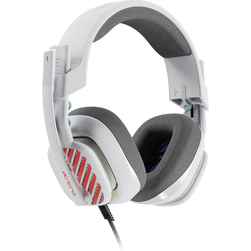 Logitech Astro A10 Gen 2 Wired Gaming Headset – Flip-to-Mute Mic, 32mm Drivers – Black | White