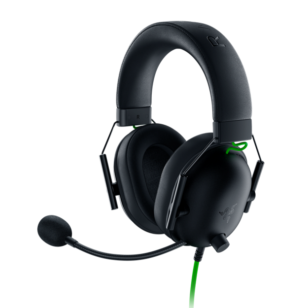 Razer BlackShark V2 X Gaming Headset – 50mm Drivers, 7.1 Surround Sound, Lightweight Design (Black/Pink/White/Green) – Open Box