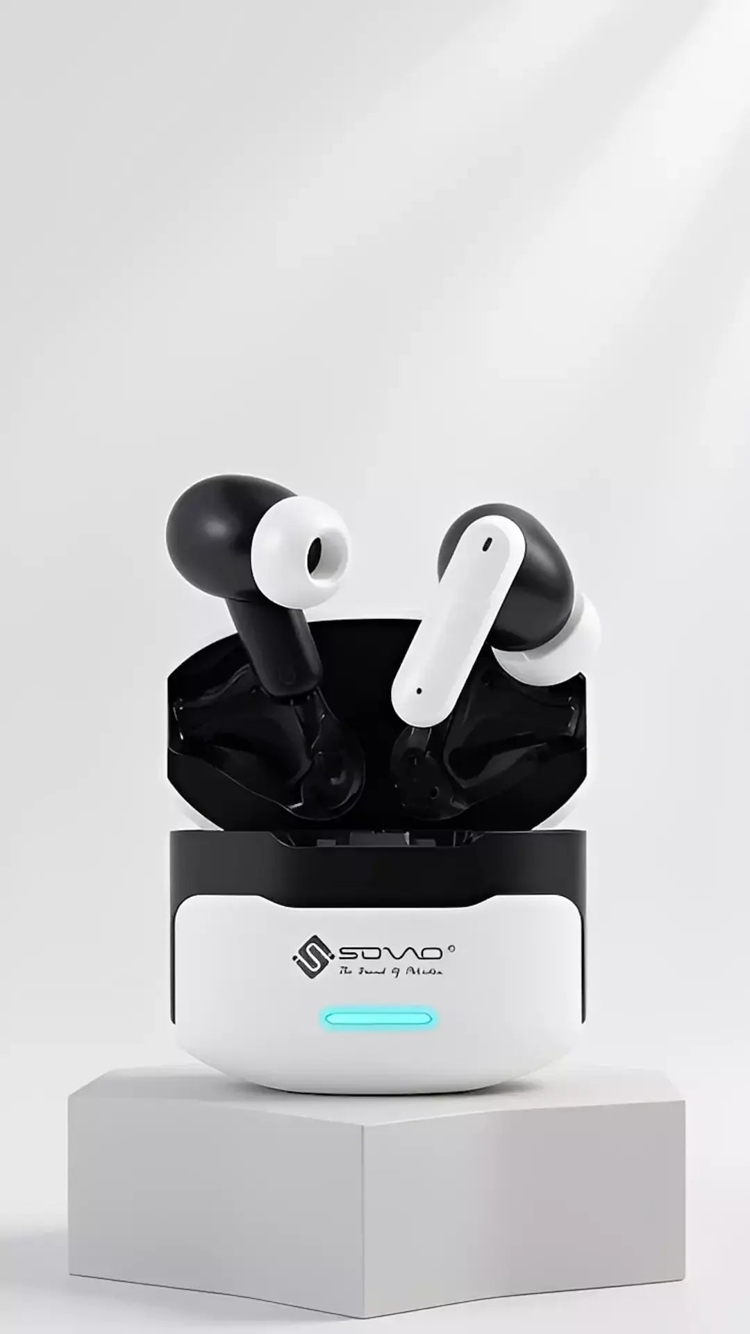SBT-960 True Wireless Bluetooth Earbuds | Deep Bass | Noise Cancellation | Long Battery Life
