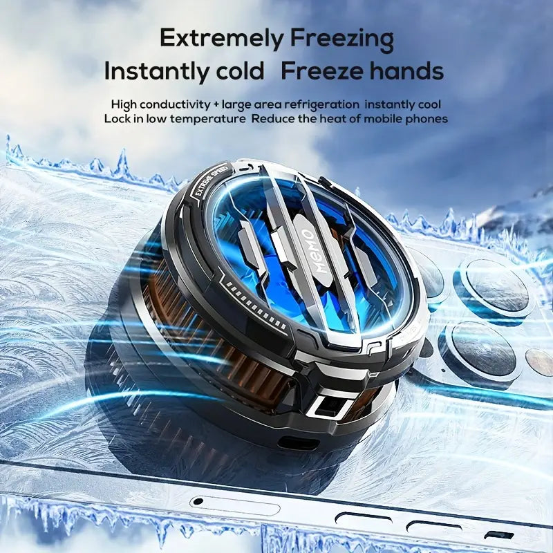 MEMO CX07 Magnetic Cooling Fan for Mobile Phones – Ultra-Fast Radiator for Gaming & Long Use