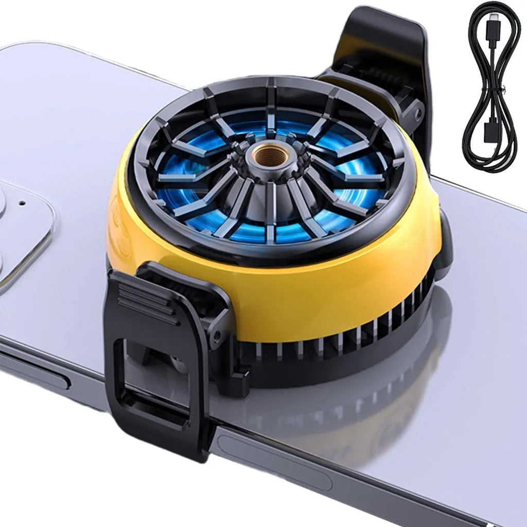 MEMO DLA6 Gaming Phone Cooler – Mobile Phone Radiator & Fast Cooling Fan