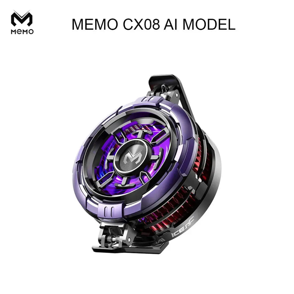 MEMO CX08 Magnetic Cooling Fan – Mobile Phone Radiator for Gaming