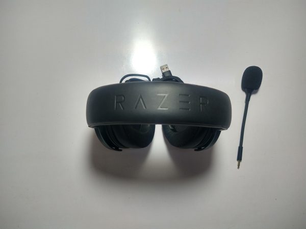 Razer Kraken V3 HyperSense Gaming Headset (Open Box) – Wired USB, 50mm Drivers, THX Spatial Audio, Haptic Feedback