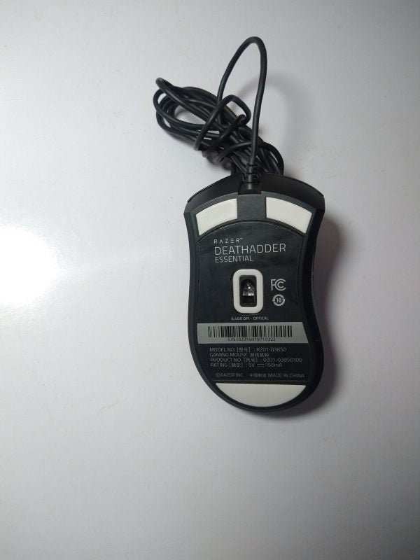 Razer DeathAdder Essential Open Box – 6400 DPI Ergonomic Gaming Mouse