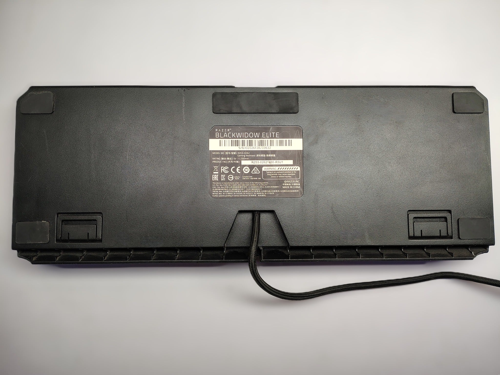 Razer BlackWidow Elite Mechanical Gaming Keyboard – RGB, Yellow Switches