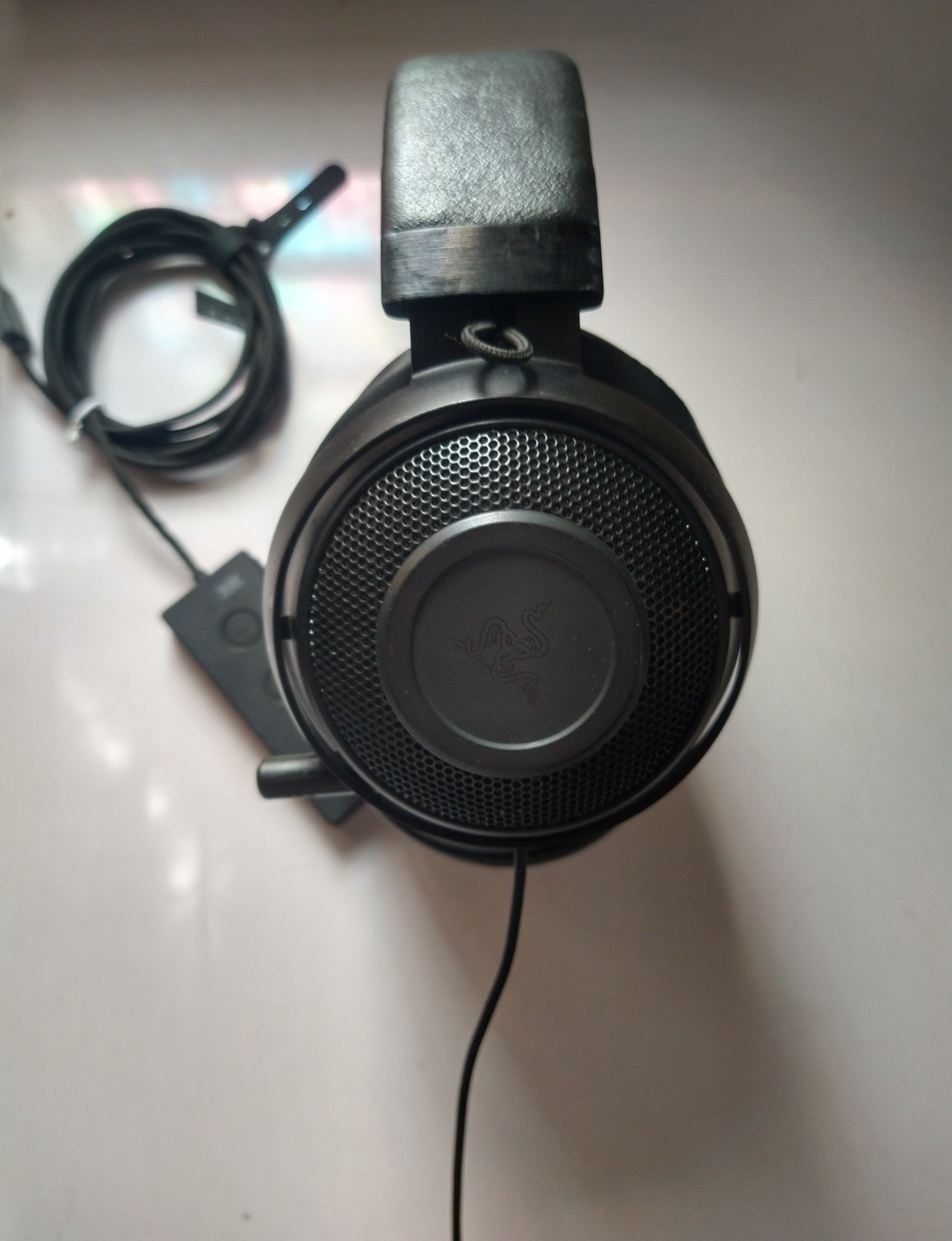 Razer Kraken Tournament Edition Gaming Headset – THX 7.1 Spatial Surround Sound, 50mm Drivers, USB Audio Controller – Open Box