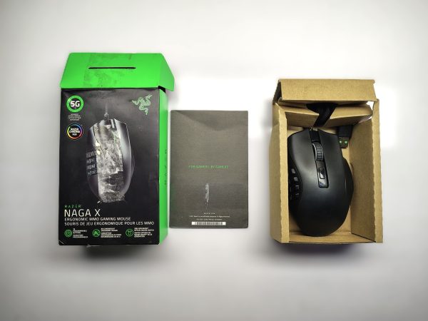 Razer Naga X Open Box – 16-Button MMO Wired Gaming Mouse