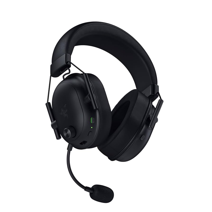 Razer BlackShark V2 HyperSpeed Open Box – Wireless Esports Gaming Headset (Black / White)