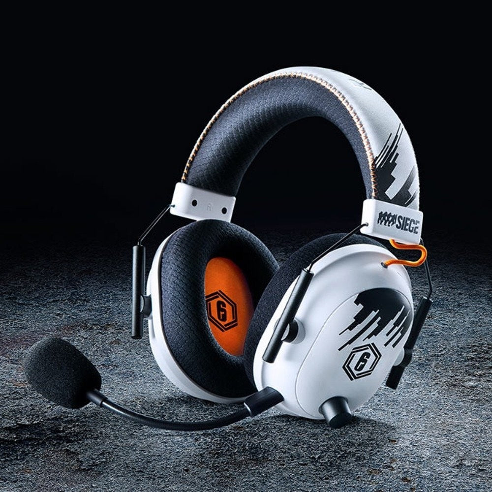 Razer BlackShark V2 Pro Wireless Gaming Headset (R6 Siege Edition, Open Box) – THX Spatial Audio, 50mm Drivers