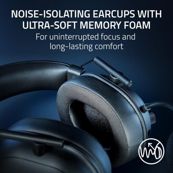 Razer BlackShark V2 HyperSpeed Wireless Gaming Headset (Black,White Open Box) – Ultra-Light 50mm Drivers, Low Latency