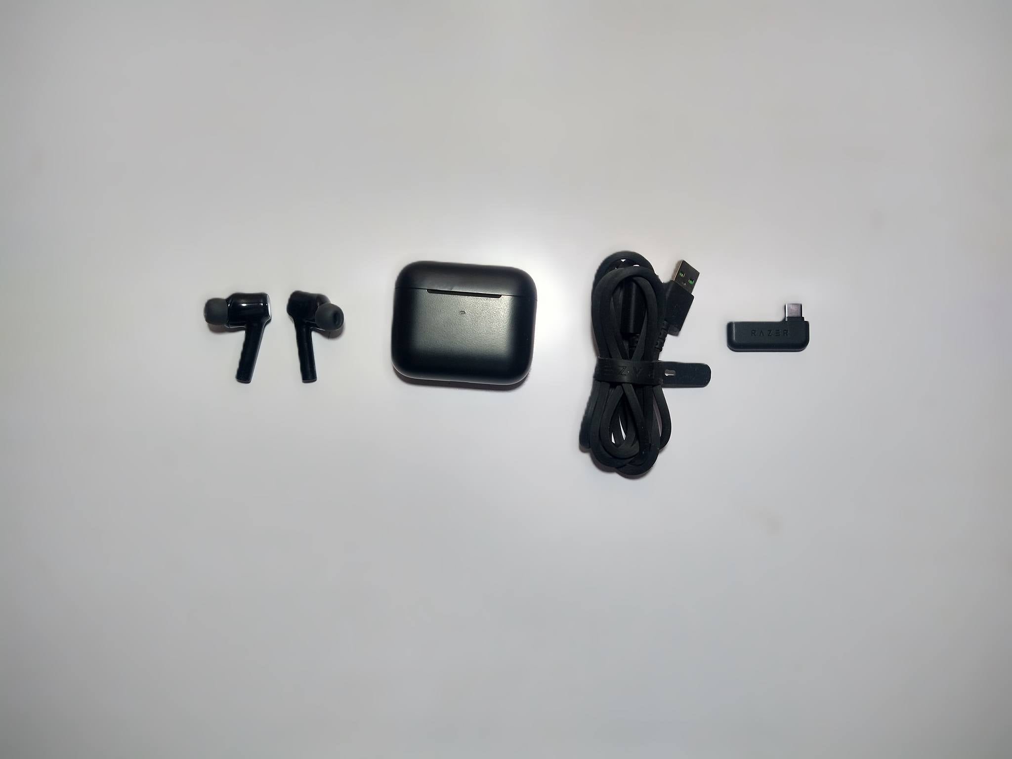 HammerHead Pro HyperSpeed Wireless Gaming Earbuds (Open Box) – Low Latency, RGB Lighting, Dual Mic