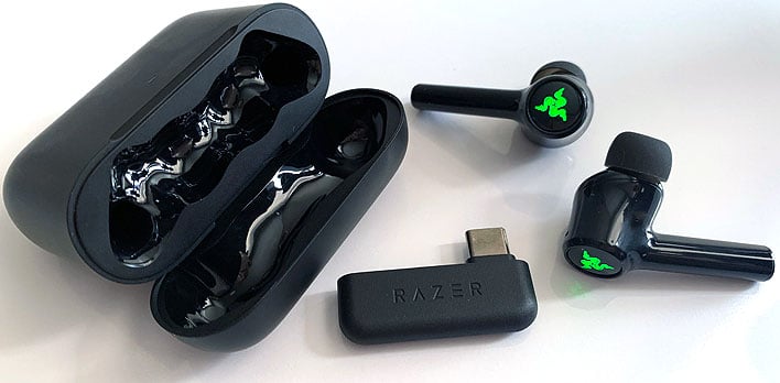 HammerHead Pro HyperSpeed Wireless Gaming Earbuds (Open Box) – Low Latency, RGB Lighting, Dual Mic