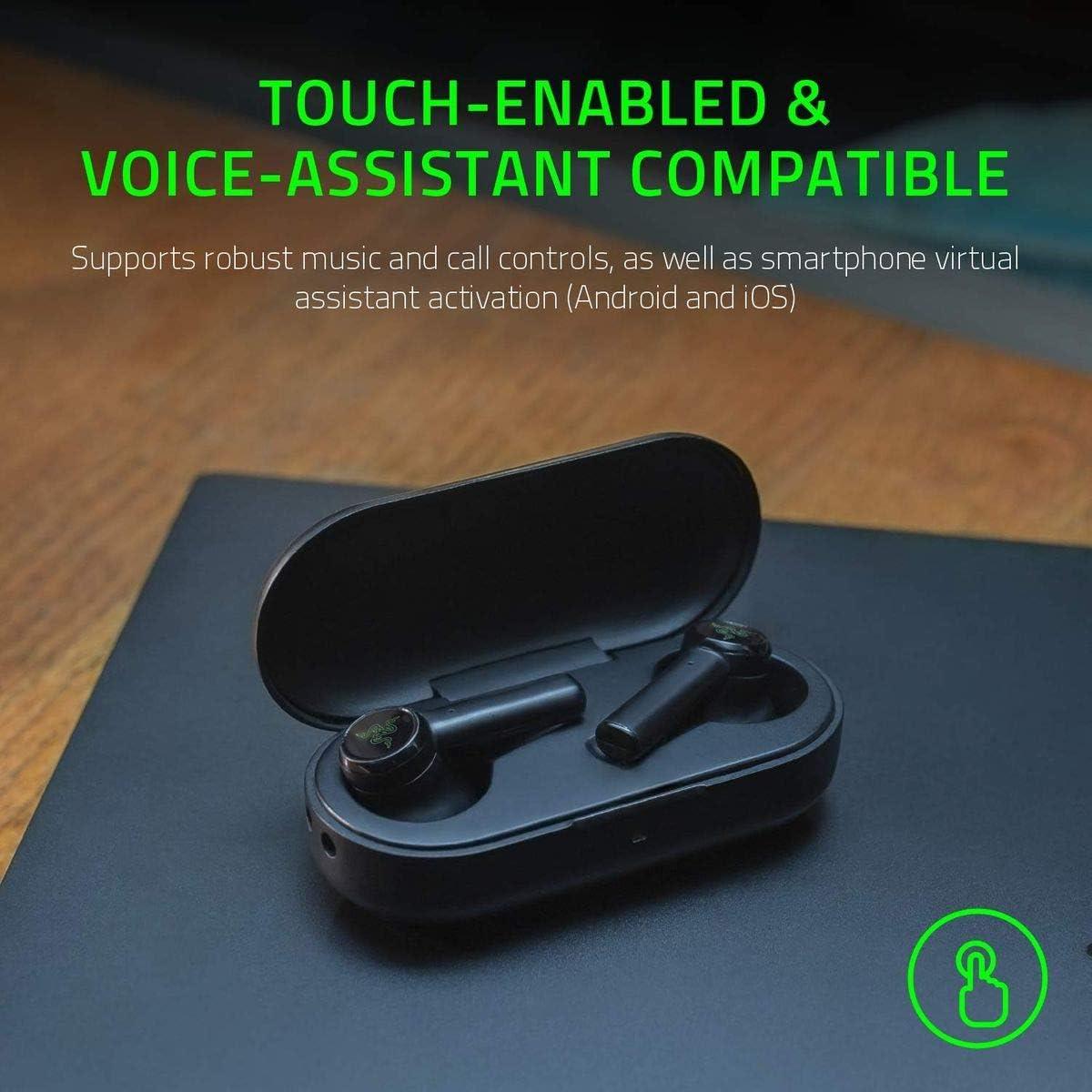 HammerHead True Wireless Earbuds (Open Box) – Low Latency, Dual Mic, Deep Bass