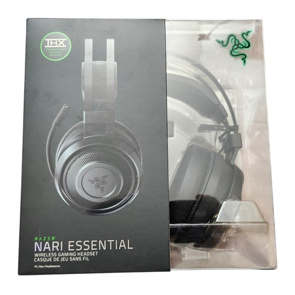 Razer Nari Ultimate Wireless Gaming Headset (Open Box) – HyperSense Haptic Feedback, THX Spatial Audio