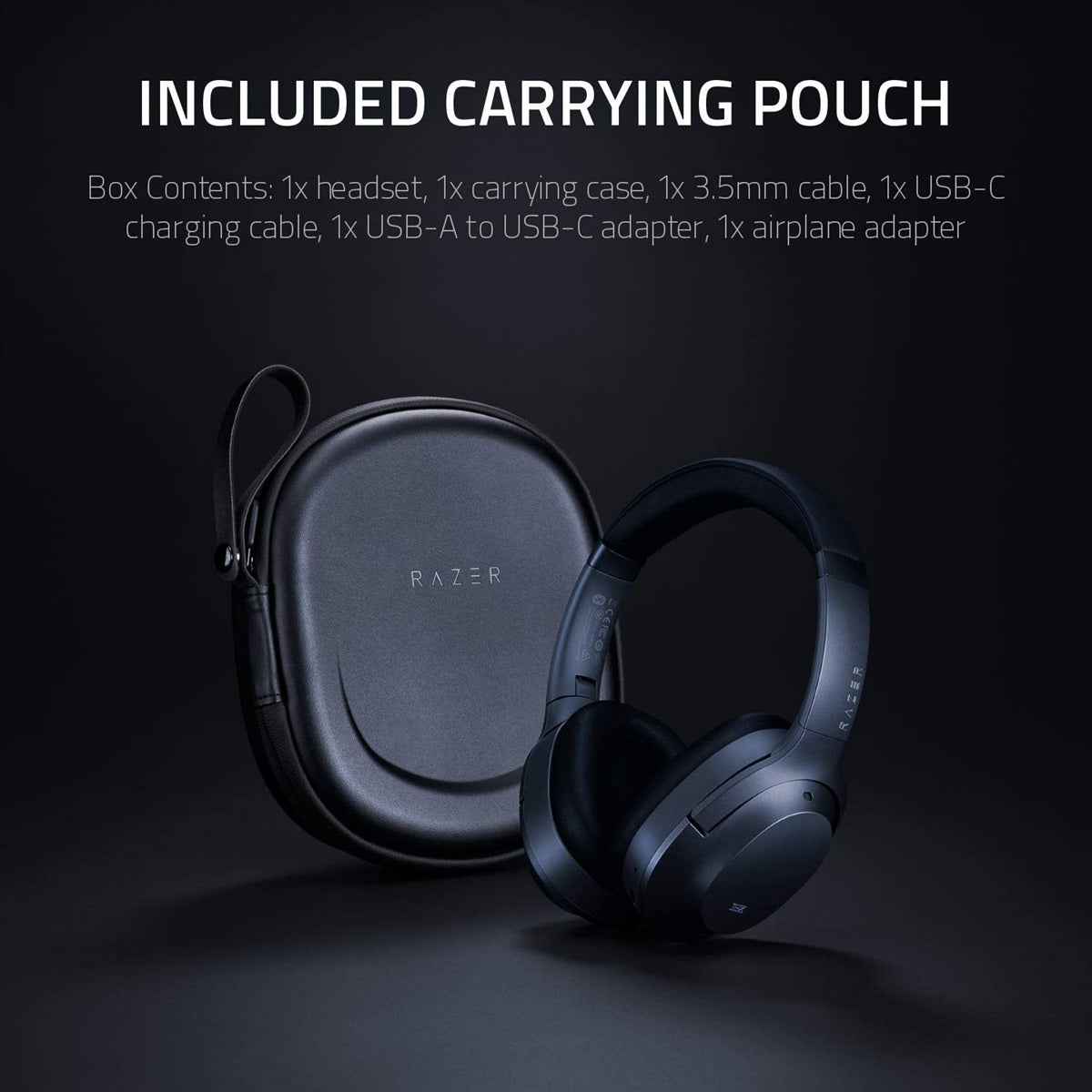 Opus Wireless Over-Ear Headphones (Open Box) – Active Noise Cancelling, Deep Bass, Long Battery