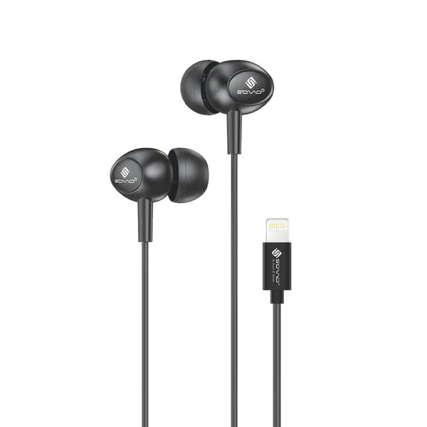 SH-09 iPhone Handsfree | Plug And Play | High-Quality Wired Earphones | Deep Bass | Clear Sound | Built-in Mic