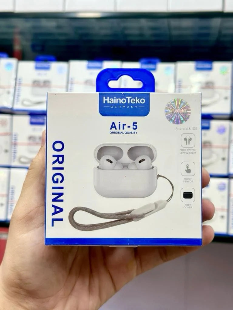 Haino Teko Air 5 – True Wireless Bluetooth Earbuds with Charging Case
