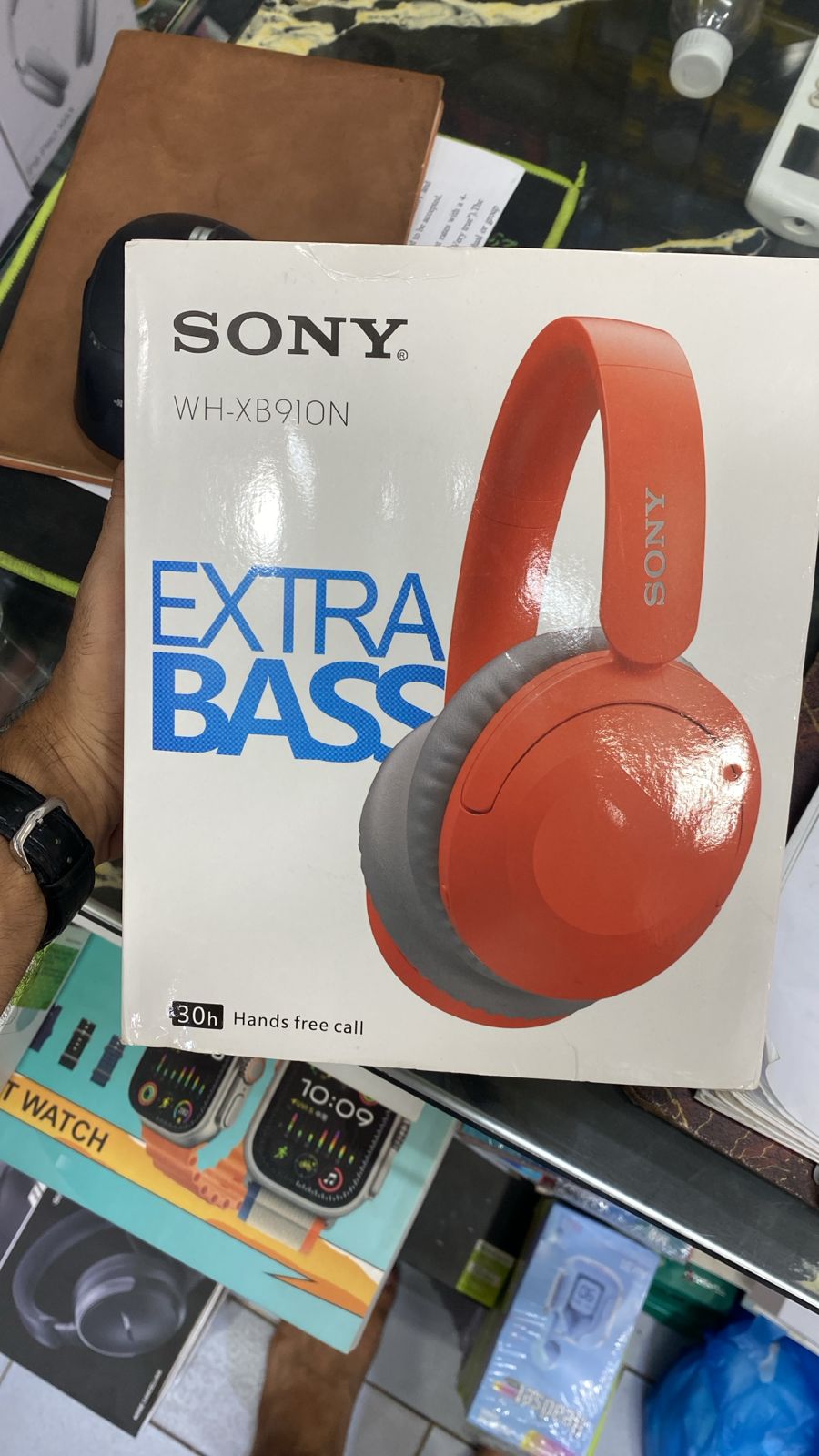 Sony WH-XB910N Extra Bass Wireless Headphones – 1st Copy | Noise Cancelling | Deep Bass