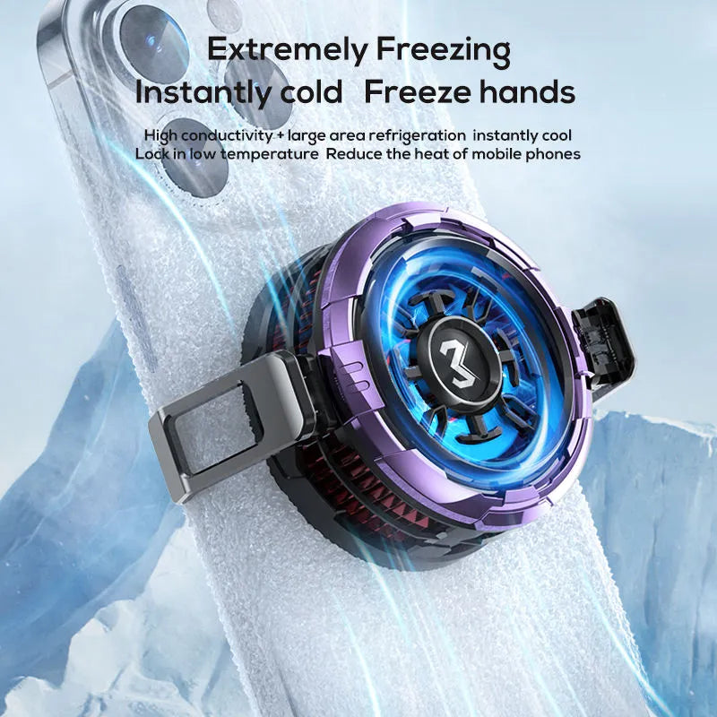 MEMO CX08 Magnetic Cooling Fan – Mobile Phone Radiator for Gaming