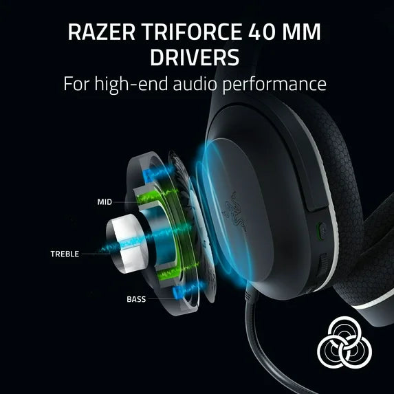 Razer Barracuda X Wireless Gaming Headset (Roblox Edition, Open Box) 20H Battery