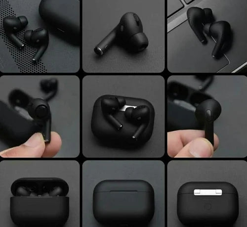 AirPods Pro (2nd Generation) Master Copy – Black Wireless Earbuds Bluetooth 5.0