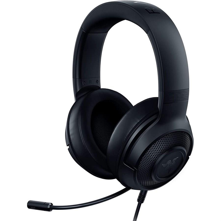 Razer Kraken X Gaming Headset – USB 7.1 Surround Sound, Lightweight Design, Black (Open Box)