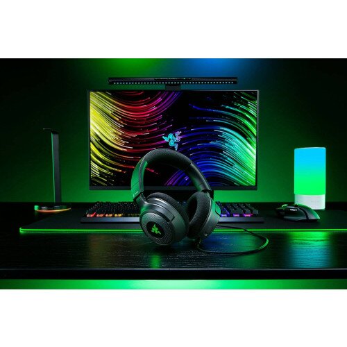 Razer Kraken V4X Gaming Headset (Open Box) – Wired 3.5mm, 40mm Drivers, Lightweight & Comfortable