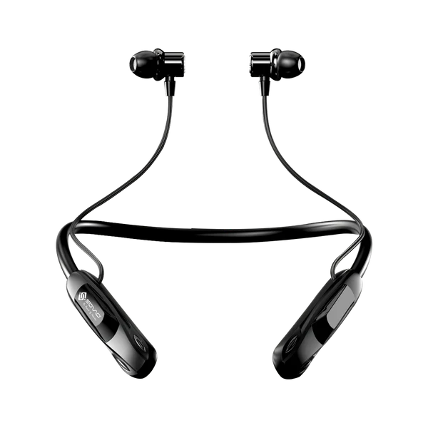 SNB-425 Wireless Neckband Earphones with Mic | Deep Bass | Magnetic Sports Bluetooth Headset